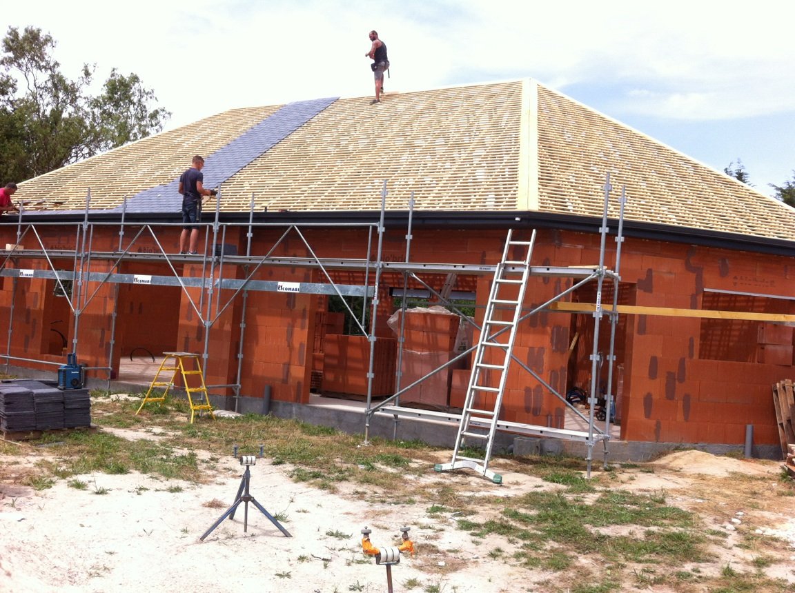 Construction clé en main d'un pavillon